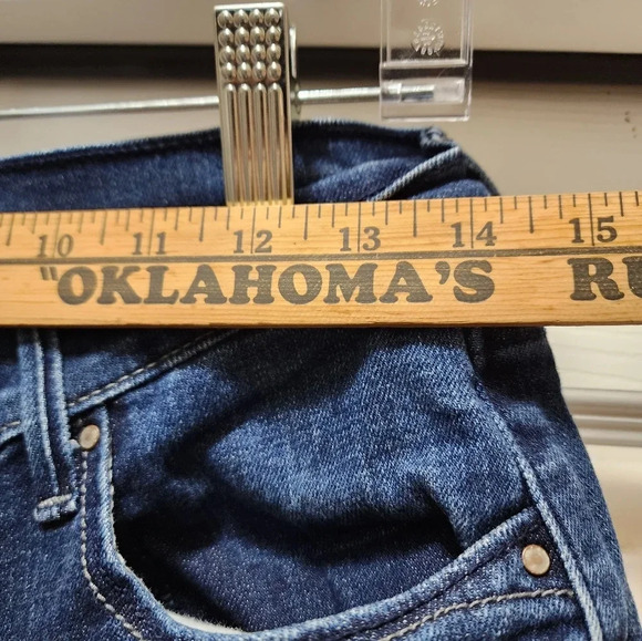 Levi's Jeans 515 Capri Women's 6 Blue Denim Dark Wash - Picture 4 of 10